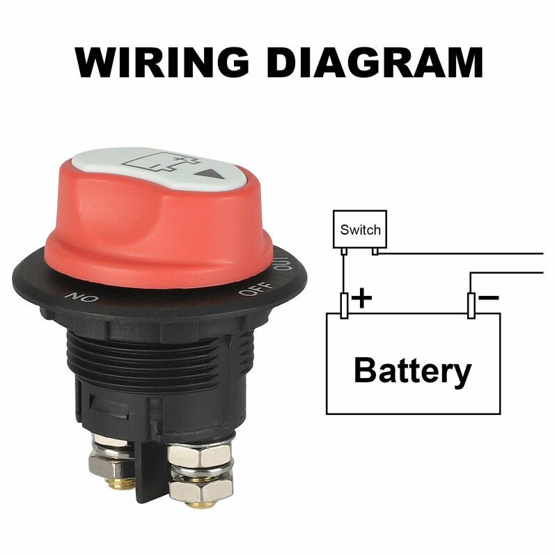 100A Battery Isolator Switch for Car Marine Boat