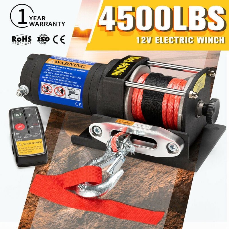 Wireless Winch Electric