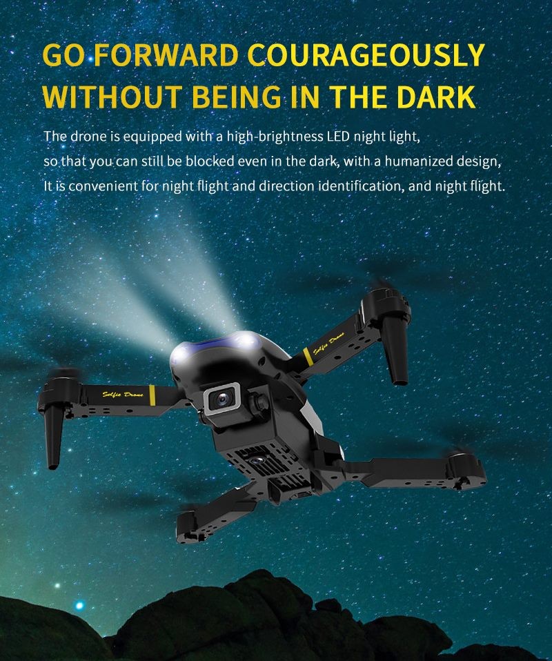 Drone, Global Drone, E99 Pro, 4K Dual Camera, High Quality