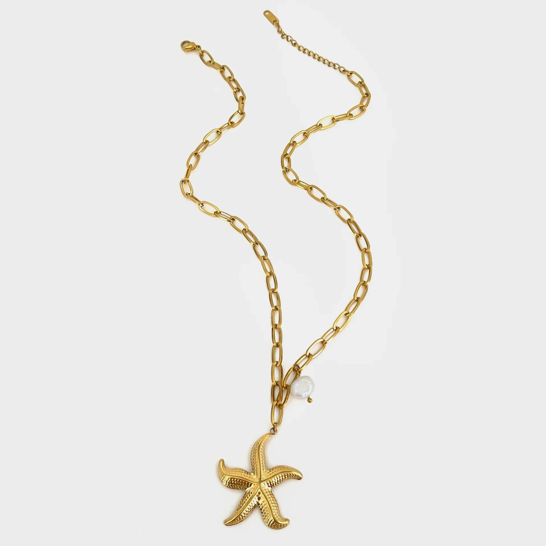 Ocean Wind Series Starfish Pendant