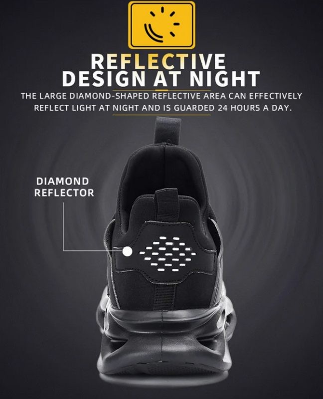 Steel Toe Shoes Work Boots Safety Sneakers Puncture Proof Waterproof Size 46