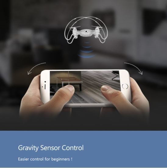 Drone, Mini Drone SMAO M7S with Camera, FPV, 100m remote Distance