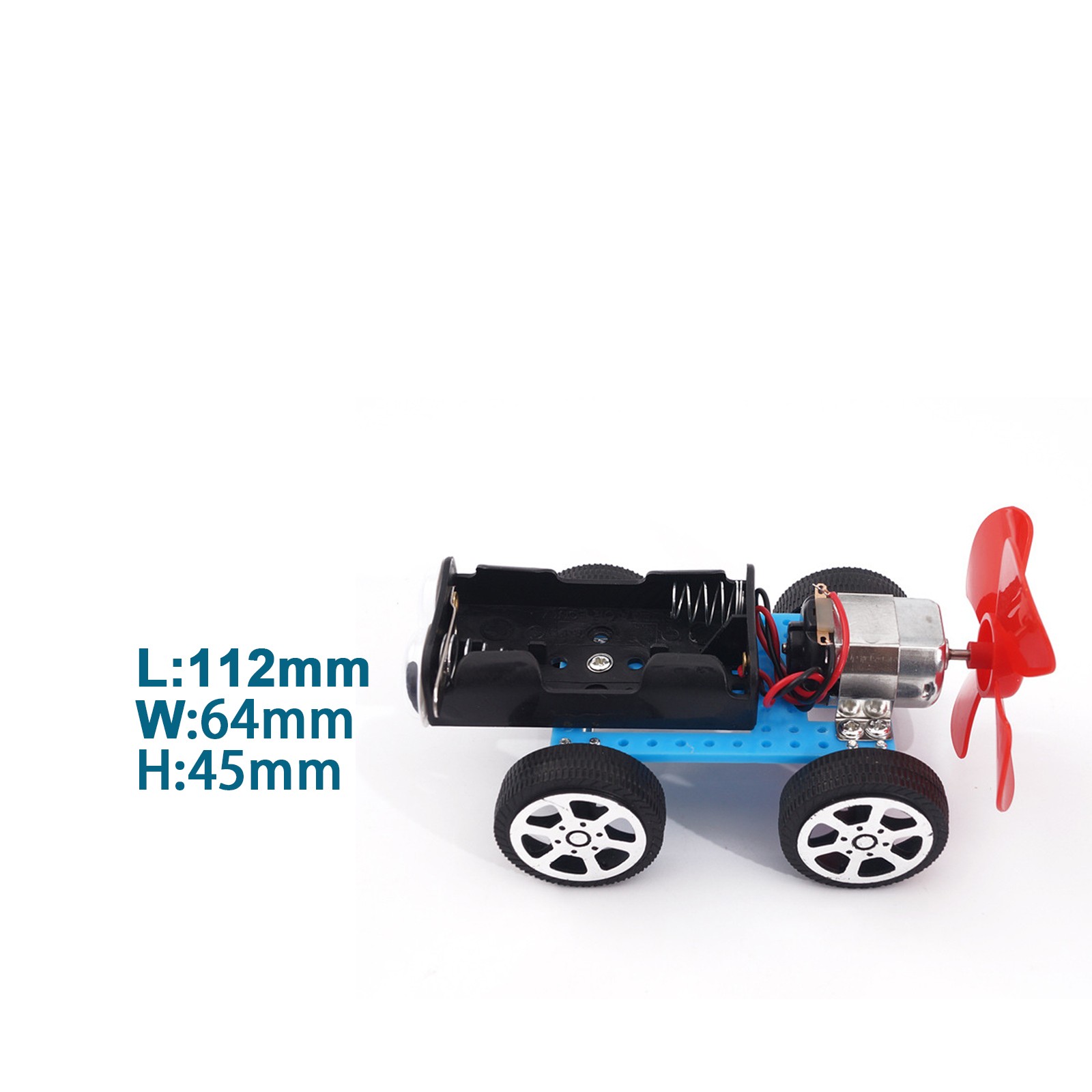 DIY Wind Power Car Assemble Science Model Kit  Educational STEM Toy