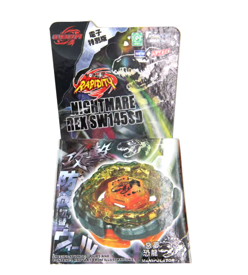 SPINNING TOP Rapidity Metal Fusion Toupie Nightmare Rex Gyro Battle Top Start Children Toys