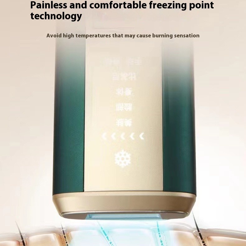 Household Freezing Point Laser Hair Removal Device Body Armpit Private Parts Lady Shaver