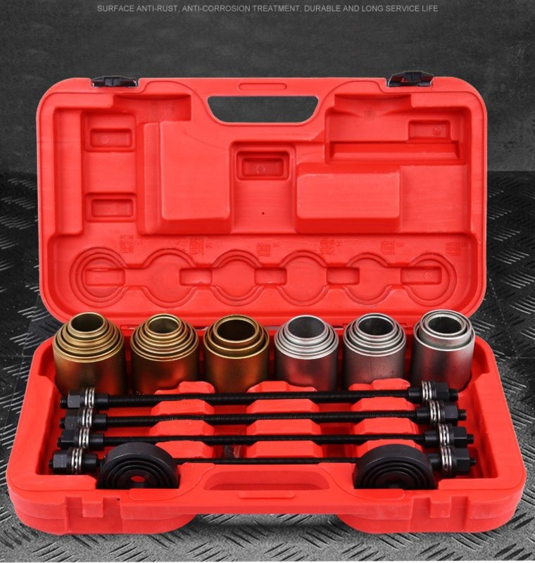 Press and Pull Sleeve Kit Bush Bearing Removal Insertion Tool