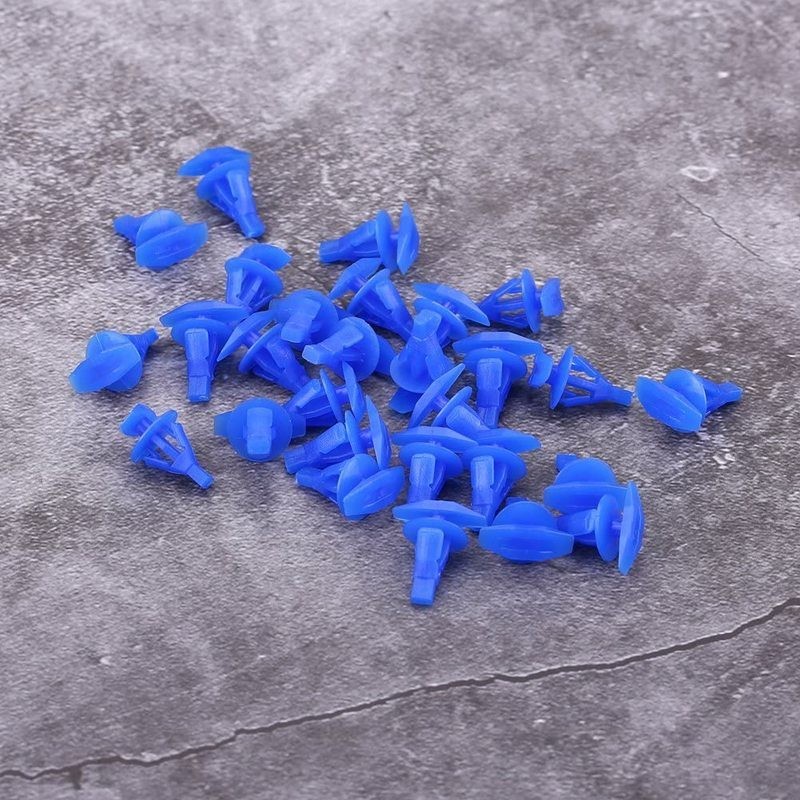 730pcs Car Body Plastic Push Pin Rivet Fasteners Clips Trim Moulding Kit