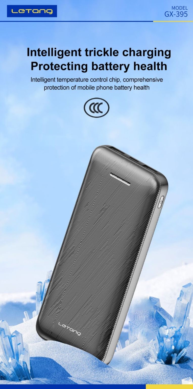 Power Bank, 10000mAh, White