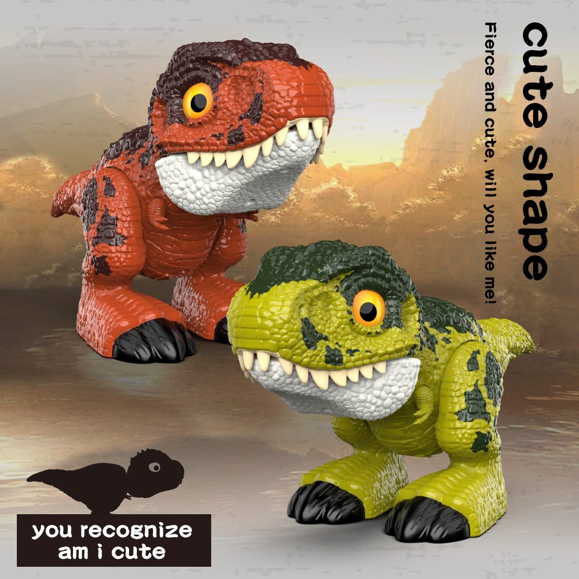 Dinosaur, Q Version Telescopic Tyrannosaurus