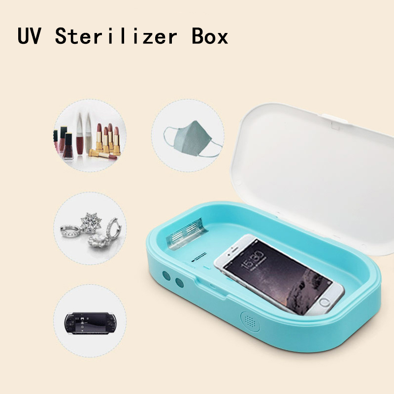 Mobile phone sterilizer mask