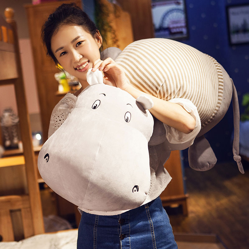 Big Bed With Long Pillow Lovely Girl