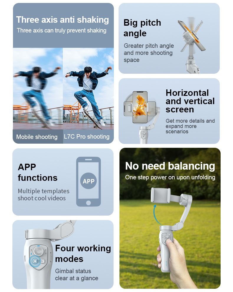 New Foldable Handheld Stabilizer