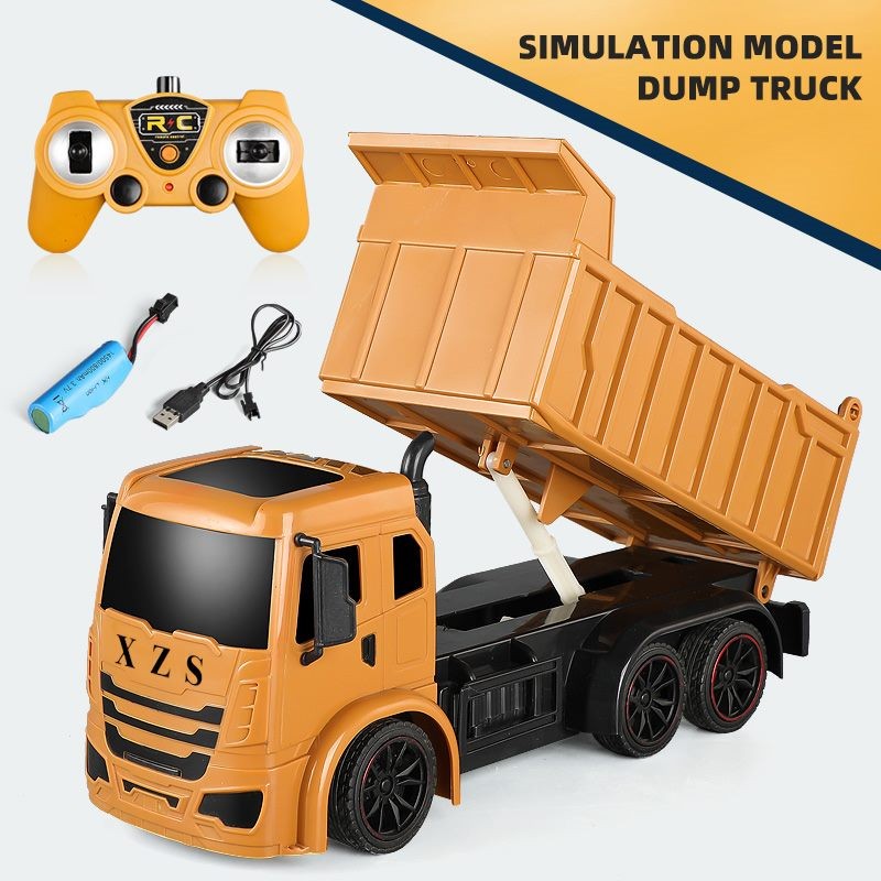 Remote Control Dump Truck, 2.4GHZ, Rechargeable