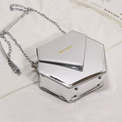 French niche diagonal bag female wild ins chain bag
