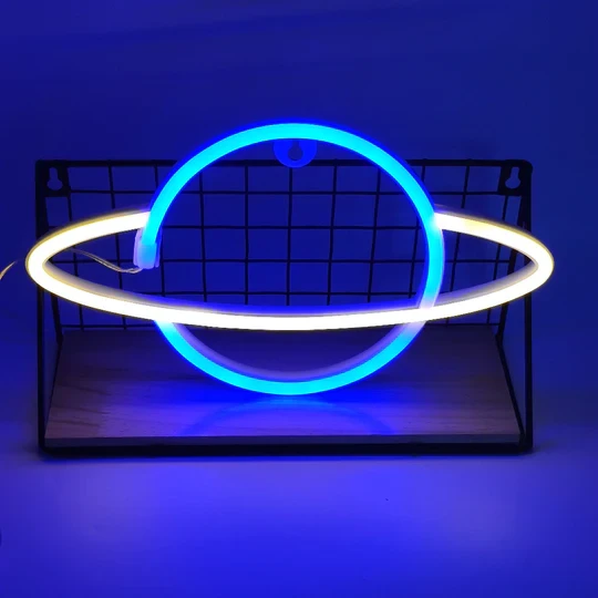 LED Neon Planet Light