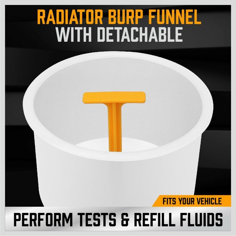 Car Radiator Coolant Refill Funnel Kit