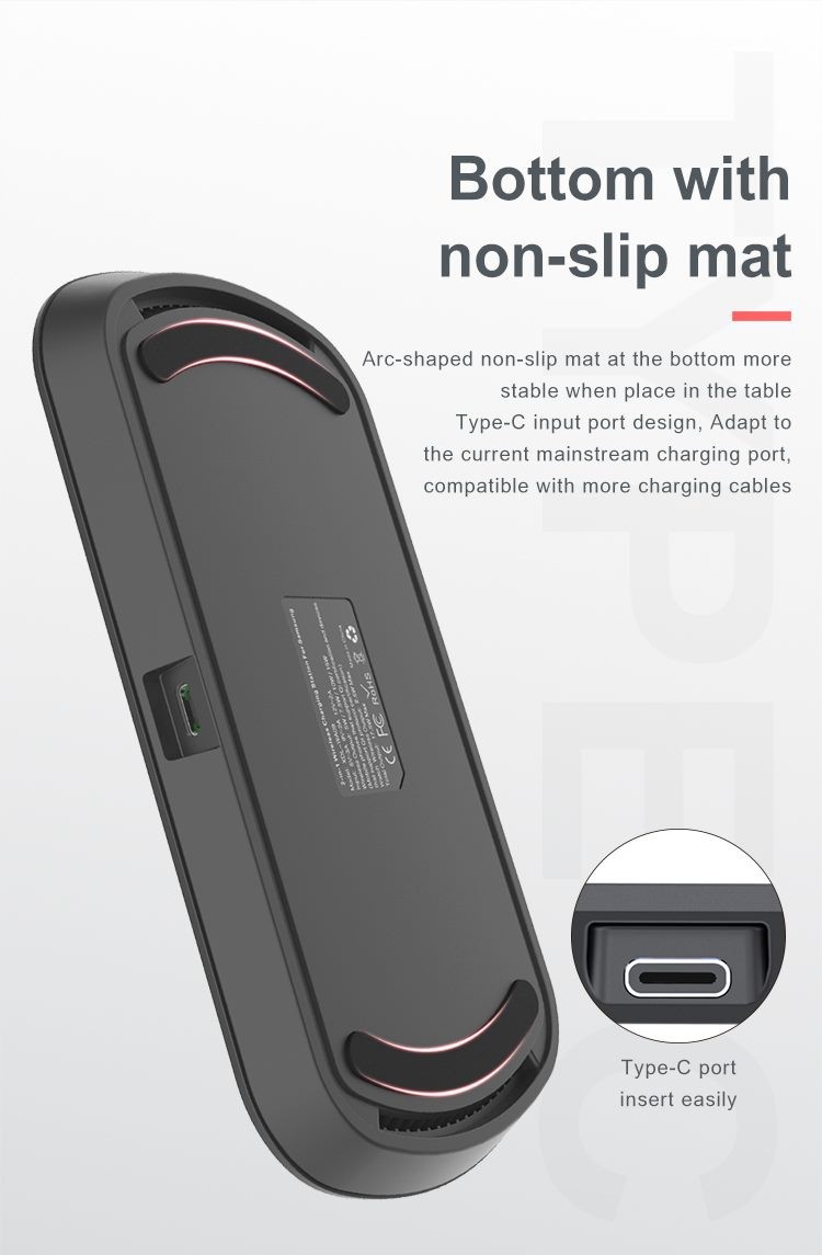 Charger, 2 in 1 wireless charger stand for iphone and apple watch, NEWDERY Brand