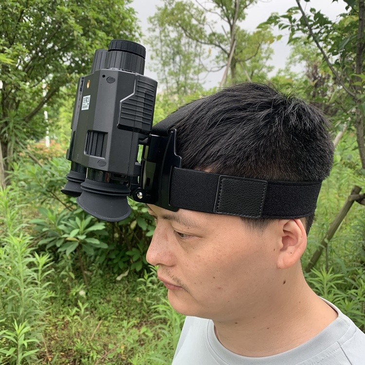 Head Mounted Night Vision Goggles Helmet Style