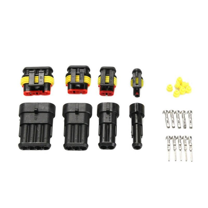 12V Waterproof Car Electrical Wire Connectors Terminals Assortment Kit