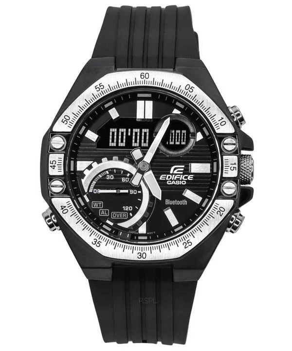 Casio Edifice Automotive Toolkit Inspired Design Series Analog Digital Quartz ECB-10TP-1A 100M Men's Watch