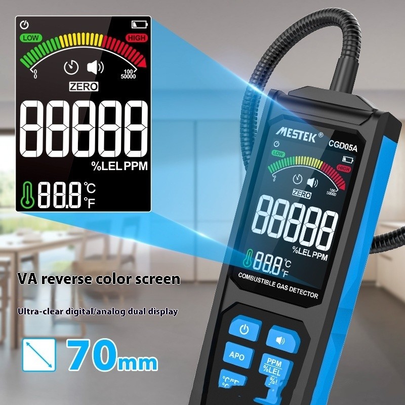 Natural Gas Gas Alarm Combustible Gas Detector