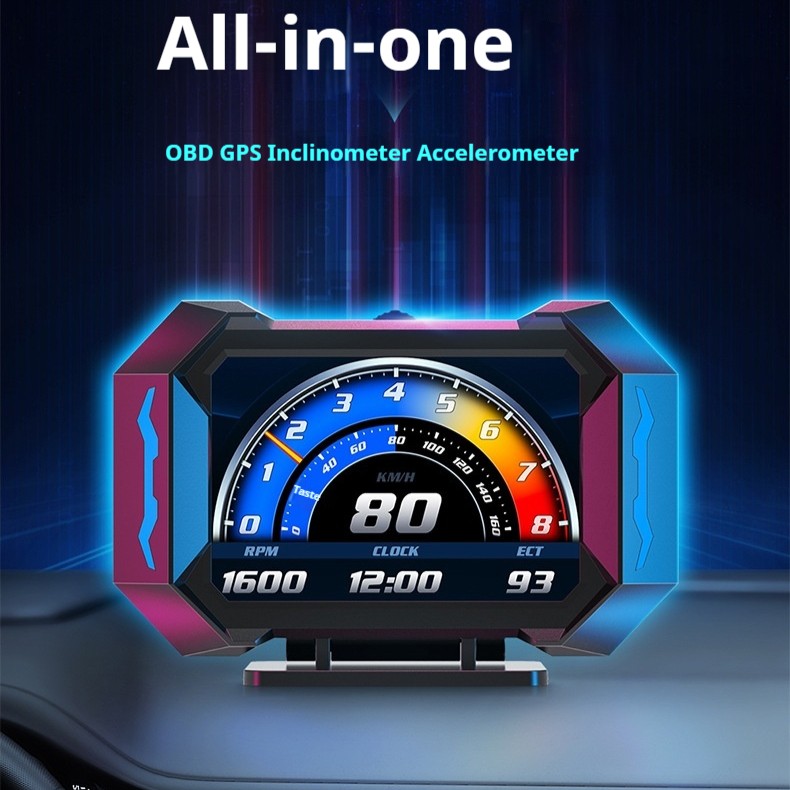 Head-Up Display Car LCD Code Meter Speed Speed Multi-function Instrument