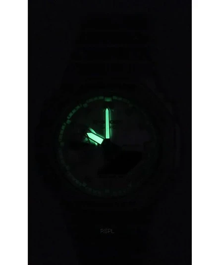 Casio G-Shock Analog Digital Retrofuture Series Metallic Silver Quartz GA-2100FF-8A 200M Men's Watch