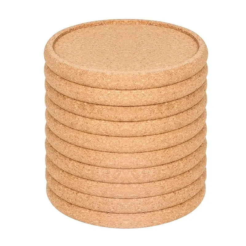 Spot Direct Supply Concave Cork Cup Anti-scald Cork Mat Waterproof Heat-resistant Mat