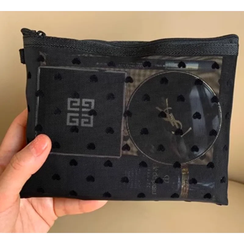 Love Mesh Storage Makeup Bag