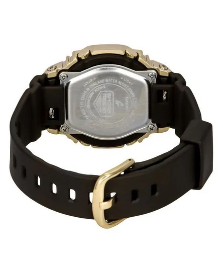 Casio G-Shock Metal Clad Analog Digital Resin Strap Siver Dial Quartz GM-S2100BC-1A 200M Women's Watch