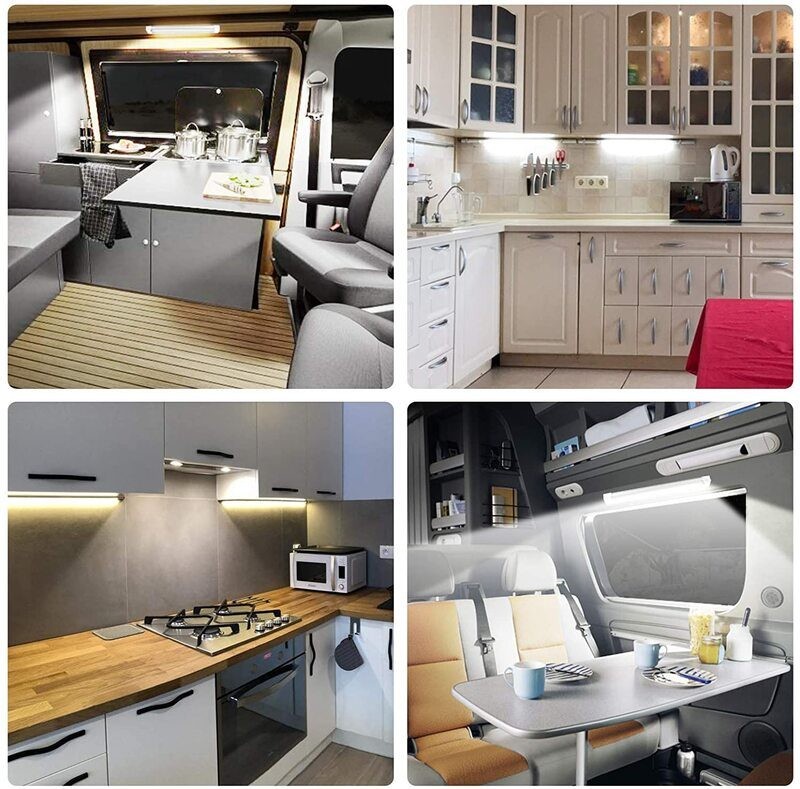 2 x 108 LED Interior Light Bar With Switch