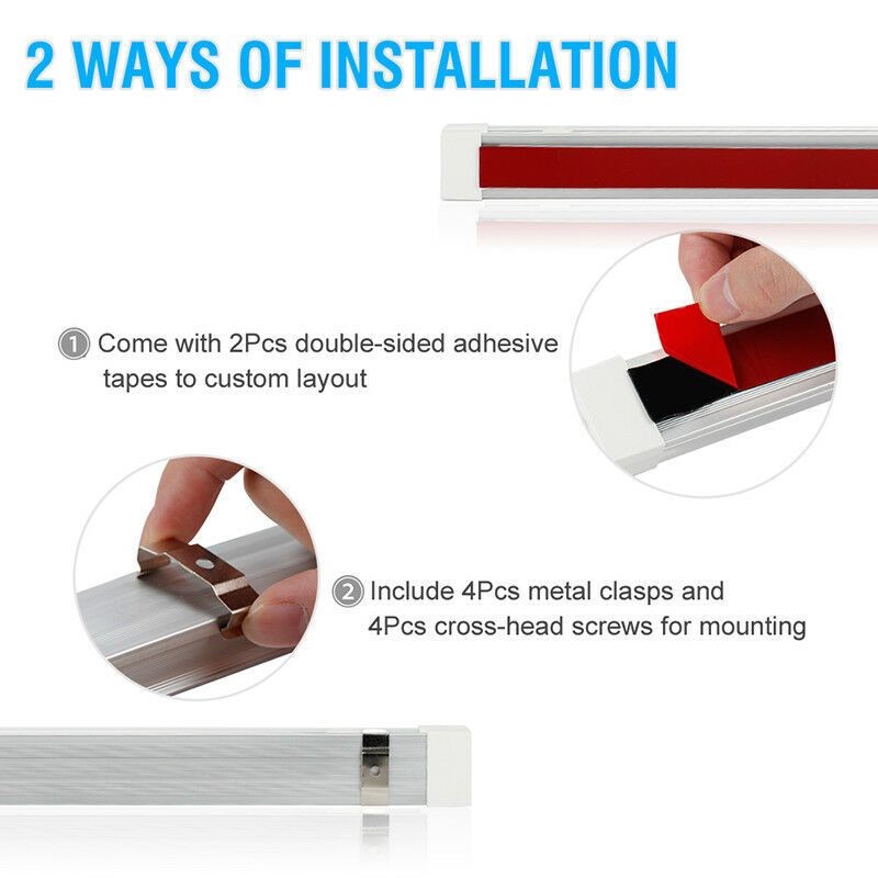 2 x 108 LED Interior Light Bar With Switch