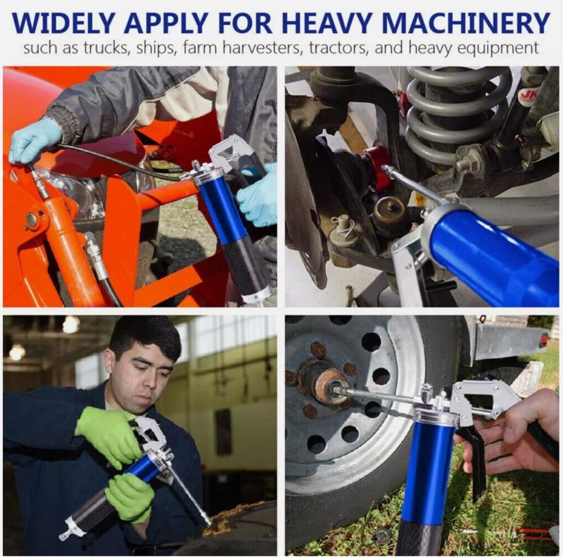 Pistol Grip Grease Gun Set 6000-7000PSI