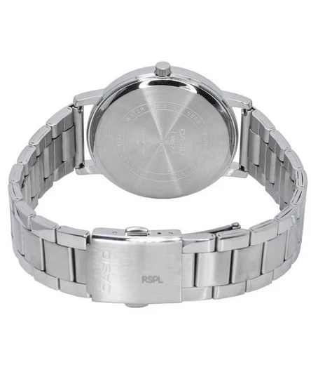 Casio Standard Analog Stainless Steel Black Dial Quartz MTP-B135D-1A MTPB135D-1 Men's Watch