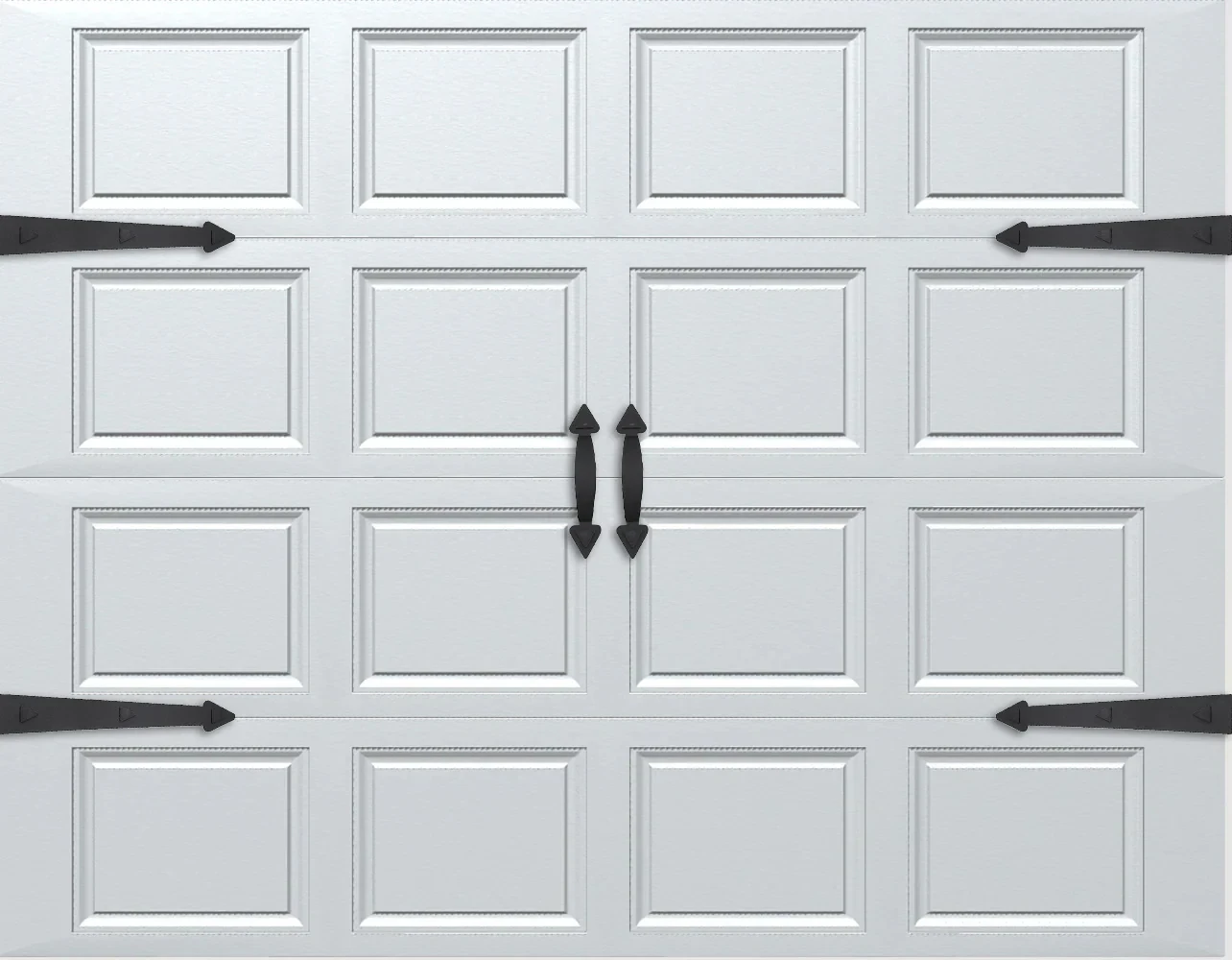 Premium Magnetic Garage Door Hardware Set4