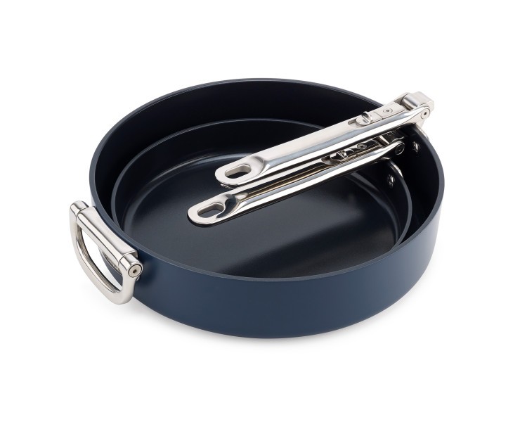 Space 2 Piece Non-Stick Frying Pan Set