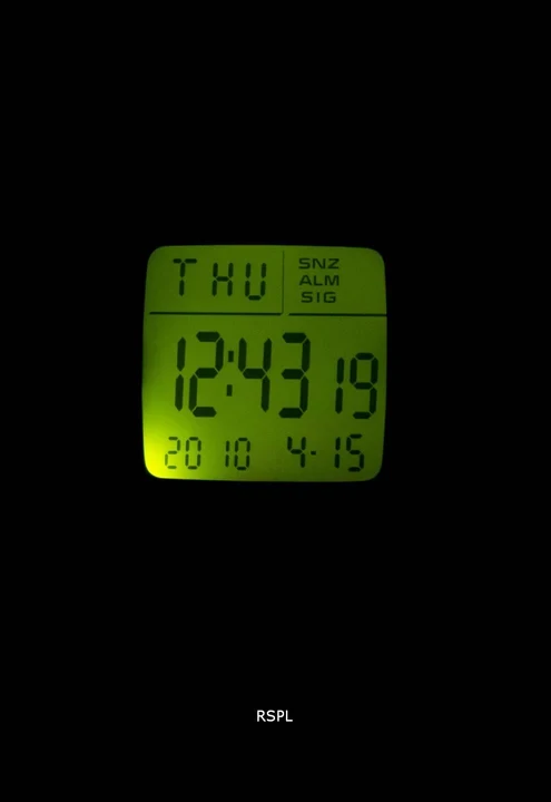 Casio Youth Digital Illuminator W-96H-1BVDF W-96H-1BV Mens Watch