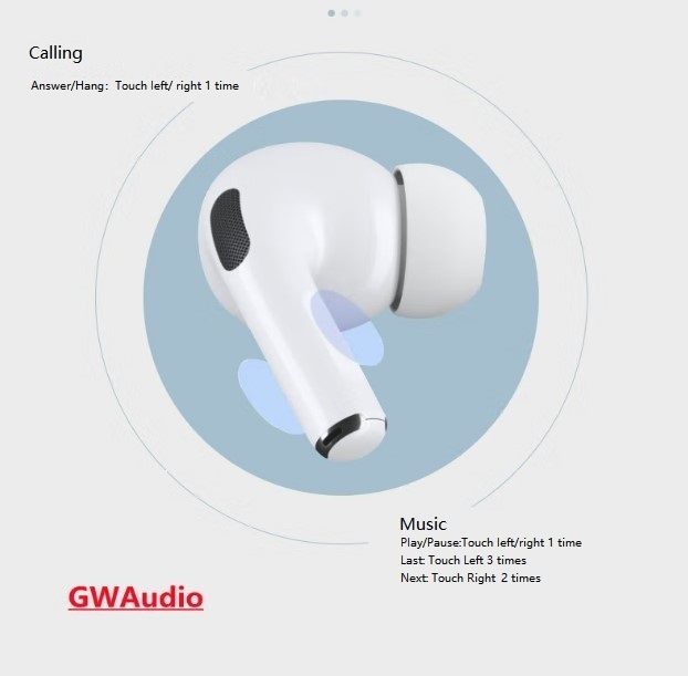 Earbuds Pro, GWAudio S3 Wireless Earbuds.