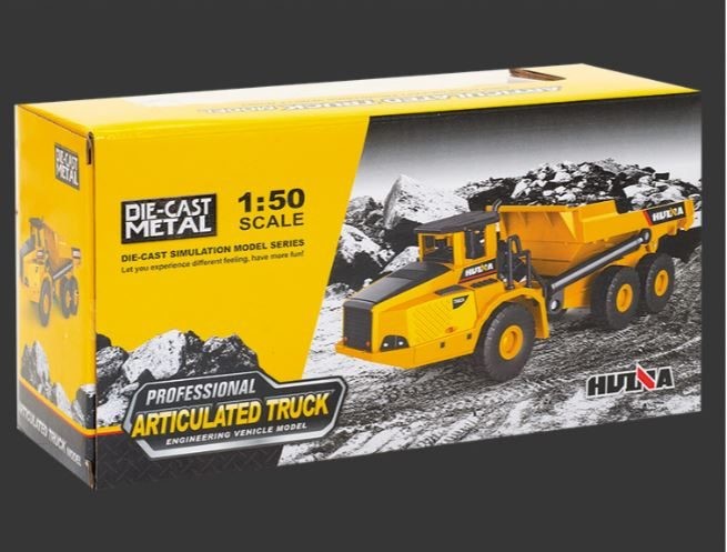 Die-cast Truck, HUINA 1:50, Die-cast Metal Articulated Truck Model