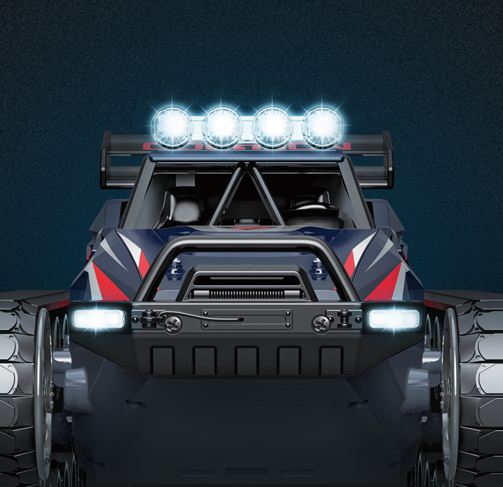 2.4G High Speed Alloy Spray Drift Tank Car Children's Toy