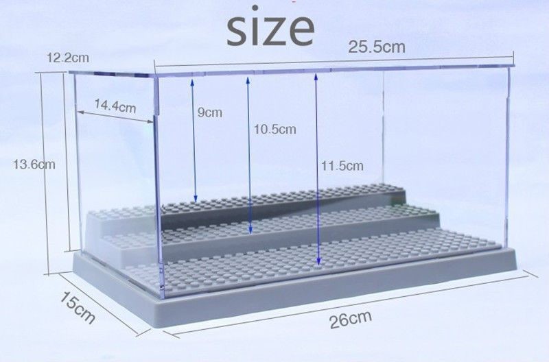 Lego Display Case WHITE