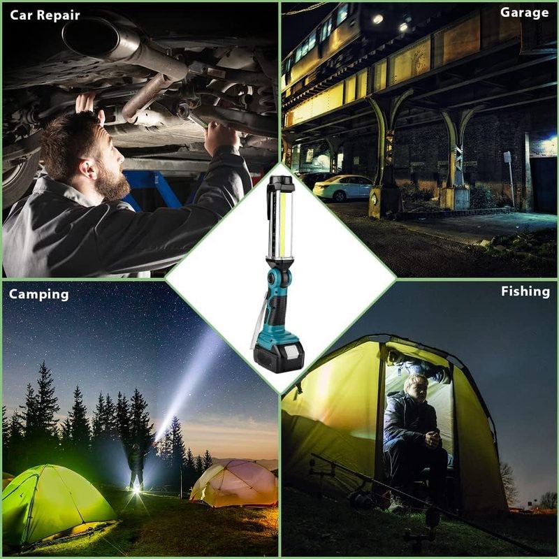 Cordless LED Work Light Power by Bosch battery