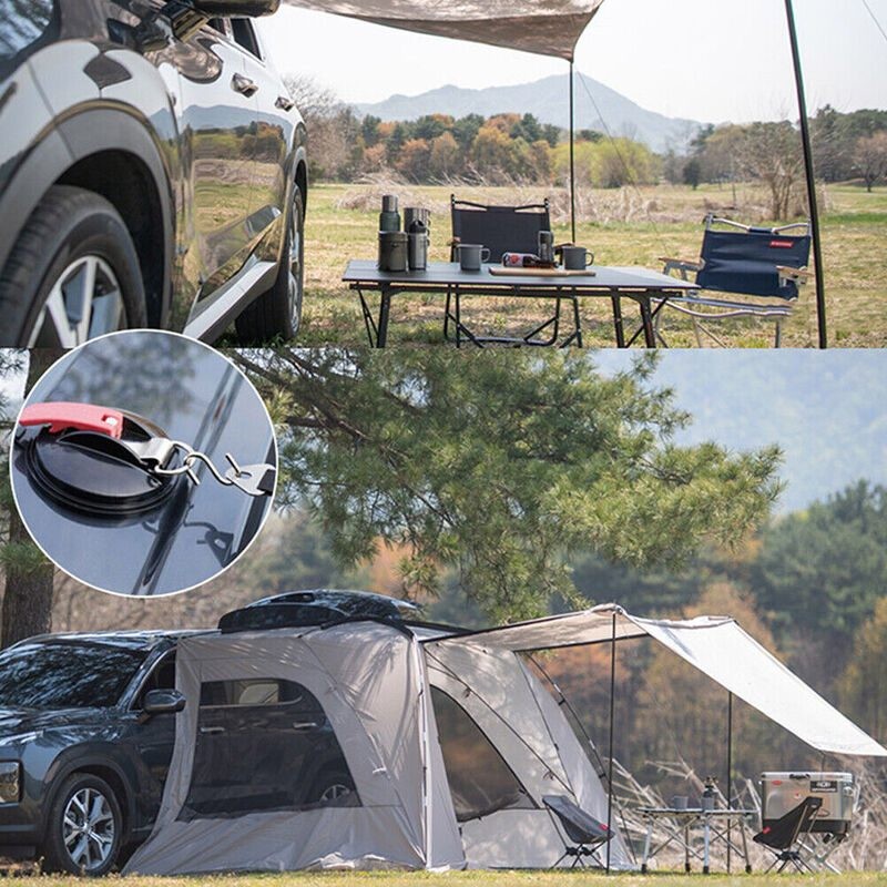 Suction Cup Anchors Camping Tarp Car Side Awning Securing Hooks
