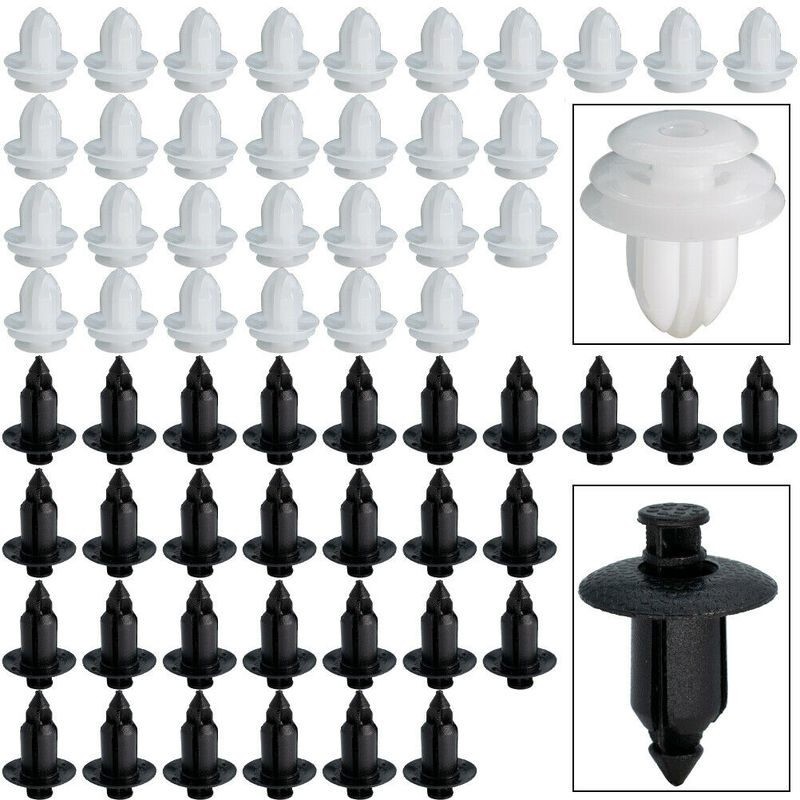 Panel Clips Bumper Fender Fastener Push Rivets For HONDA CIVIC ACCORD