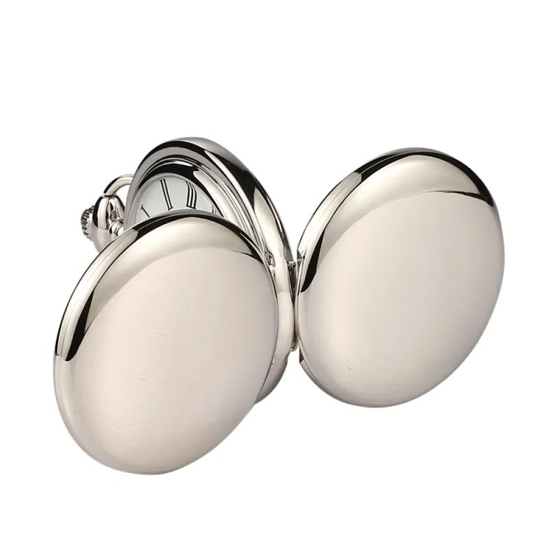 Vintage Double-Sided Flip Mechanical Pocket Watch