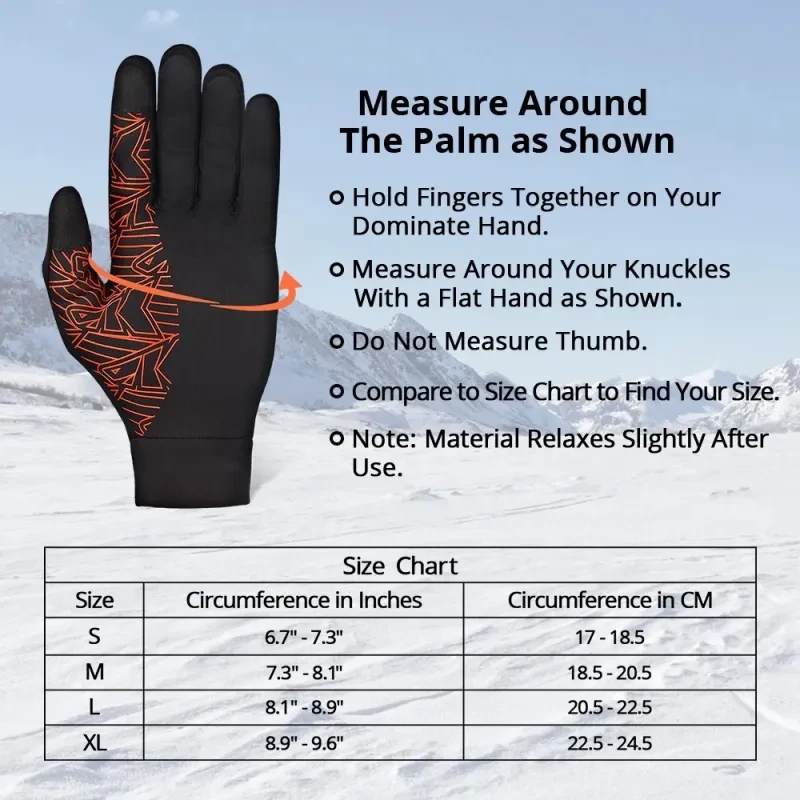 Winter Fishing Windproof Non-slip Gloves