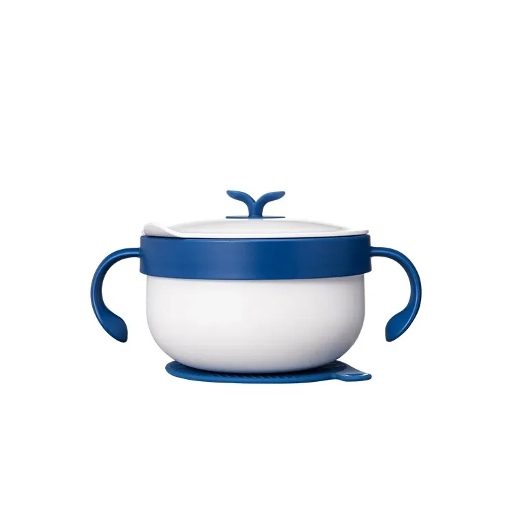 Water Injection To Keep Warm Children's Tableware Sucker Bowl