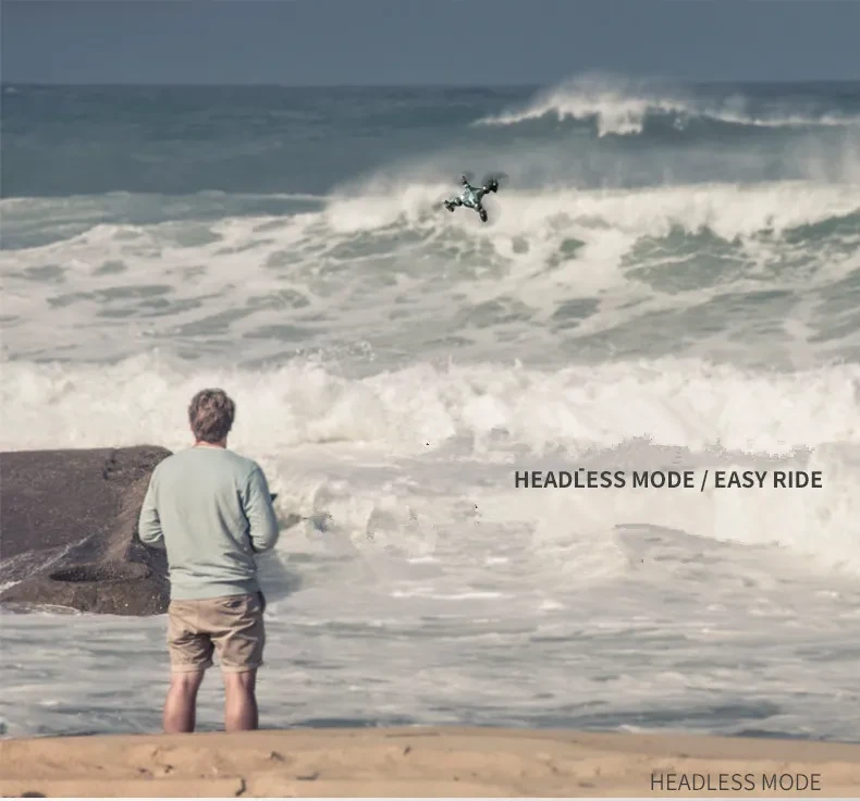 New Luggage Box Storage Box Folding Mini UAV Aerial Photography Remote Control Four Axis Children's Toys Drone