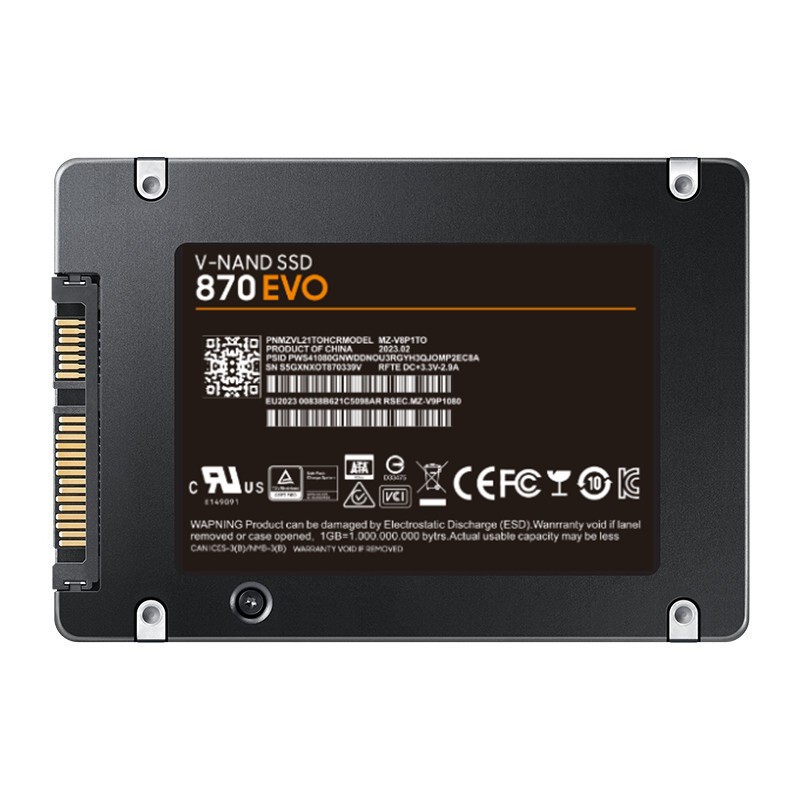 25-inch Built-in Ssd Solid-state 870EVO High-speed Transmission 1TB2TB4TB Expansion Upgrade