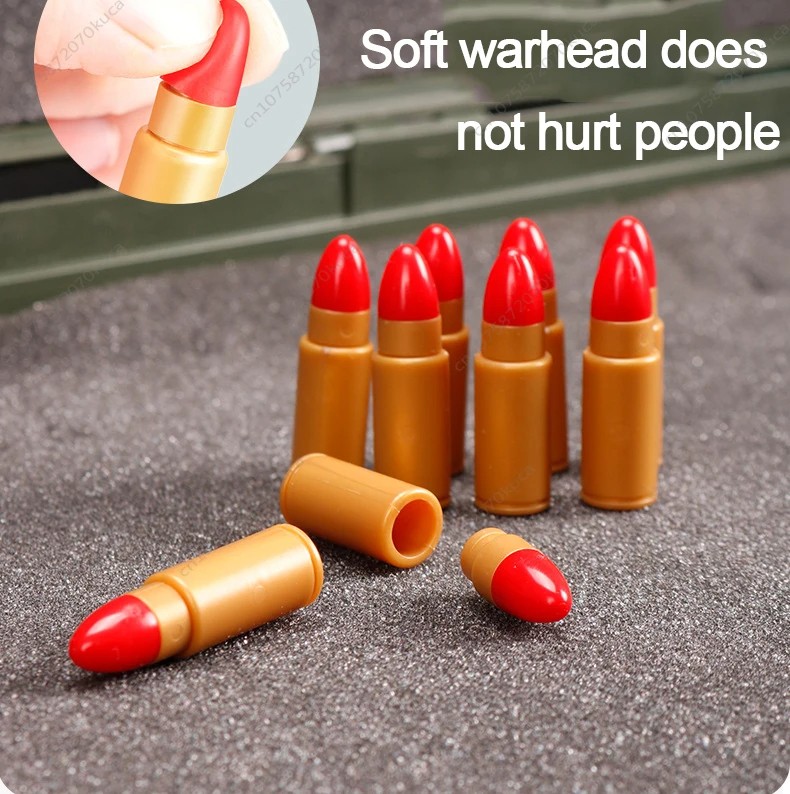 AWM 98k M416 Manual Lower Feed Shell Ejection Soft Bullet Toy Gun